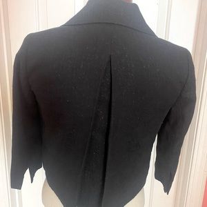 Vintage Black Sparkly Jacket